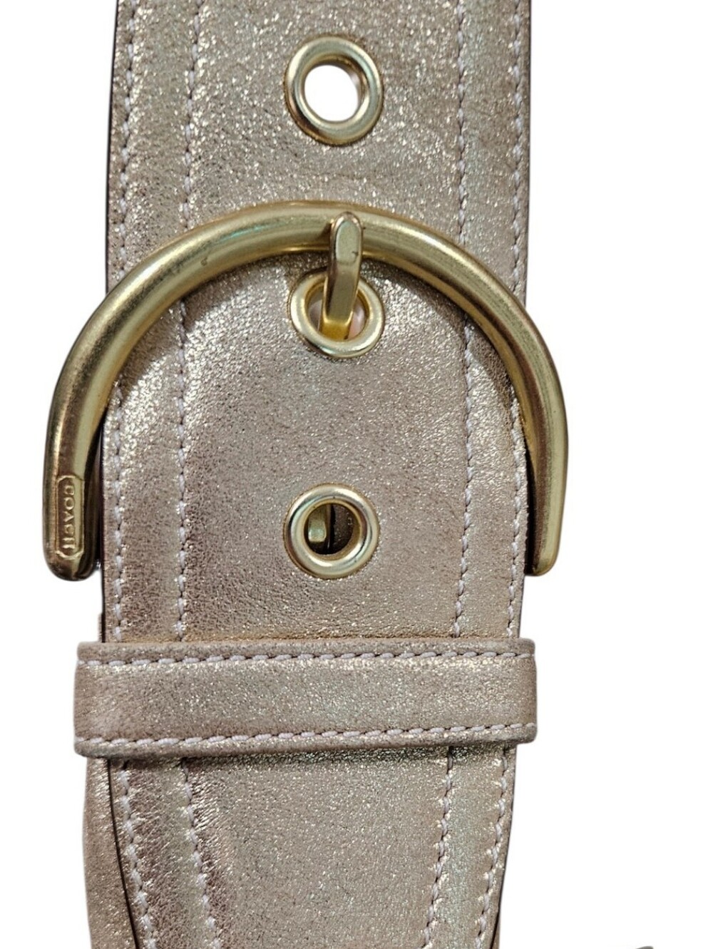 Coach Soho 2005 Limited Edition Metallic Goat Suede Hobo W/Legacy Kisslock - Picture 9 of 16